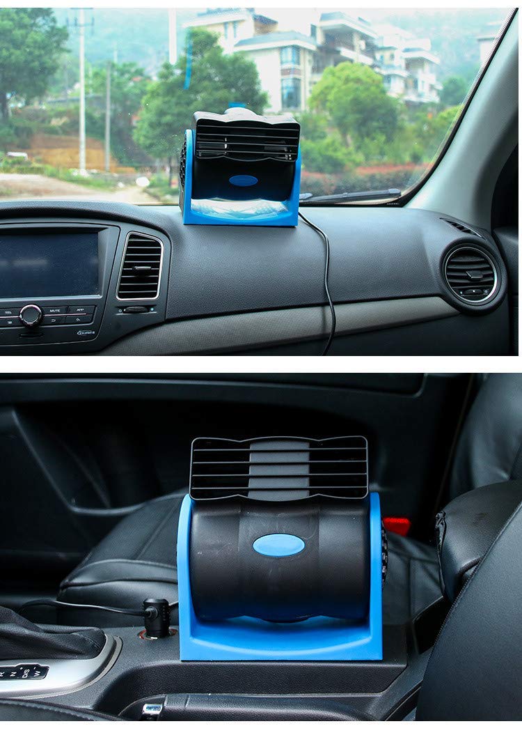 HITOPTY Car Fans, Electric Air Fan for 12V Vehicle, Sedans, Auto, RV Driver Passenger - Image 3